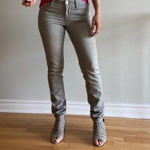 Gray Chelsea Skinny Jeans